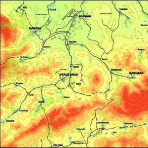 Map of Takistan